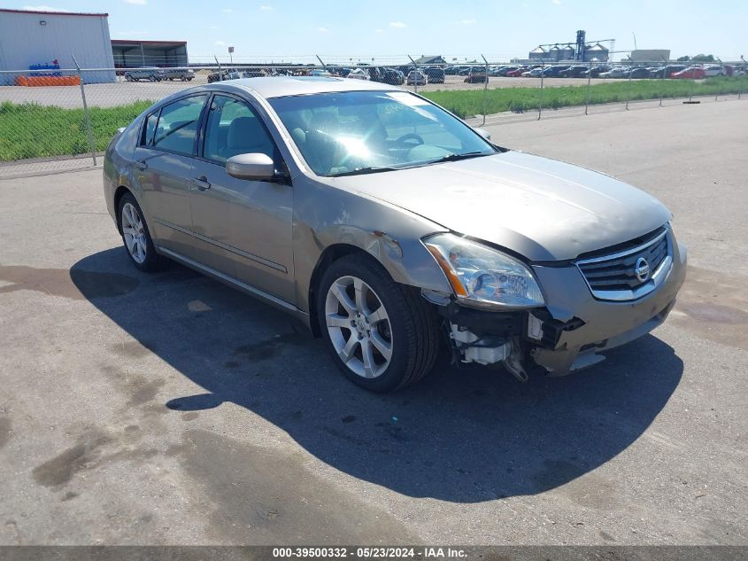 2007 Nissan Maxima 3.5 Se VIN: 1N4BA41E27C829335 Lot: 39500332