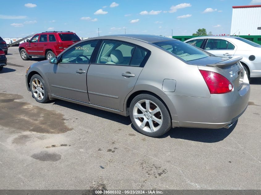 2007 Nissan Maxima 3.5 Se VIN: 1N4BA41E27C829335 Lot: 39500332