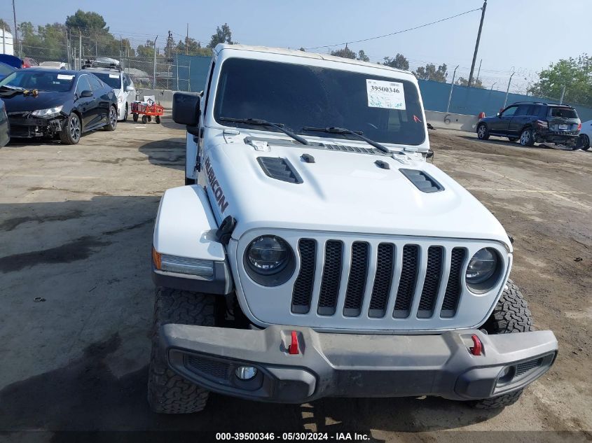 2020 Jeep Wrangler Unlimited Rubicon 4X4 VIN: 1C4HJXFG7LW118299 Lot: 39500346