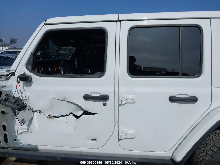 2020 Jeep Wrangler Unlimited Rubicon 4X4 VIN: 1C4HJXFG7LW118299 Lot: 39500346