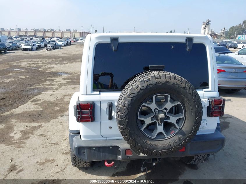 2020 Jeep Wrangler Unlimited Rubicon 4X4 VIN: 1C4HJXFG7LW118299 Lot: 39500346