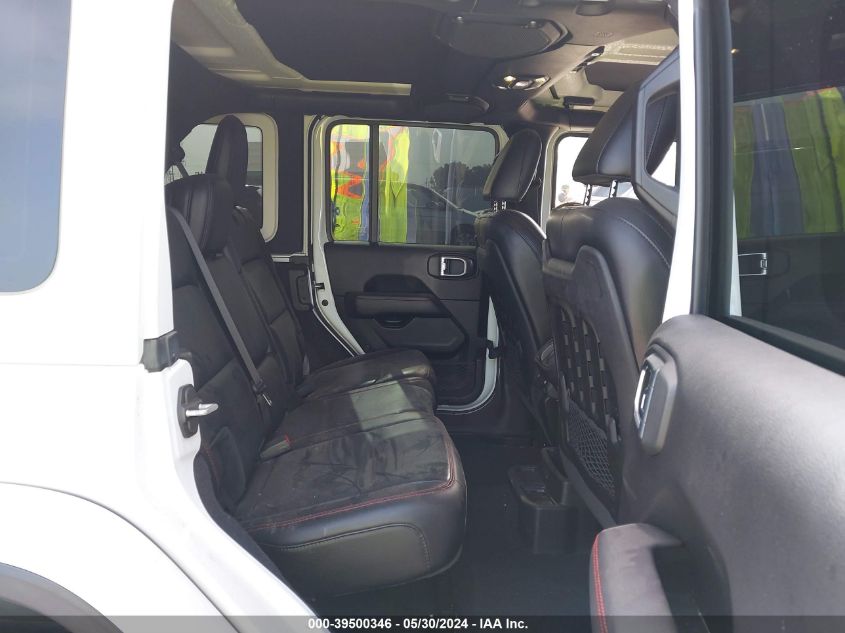 2020 Jeep Wrangler Unlimited Rubicon 4X4 VIN: 1C4HJXFG7LW118299 Lot: 39500346