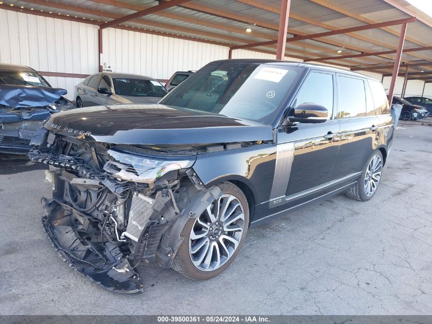 2019 Land Rover Range Rover 5.0L V8 Supercharged Autobiography VIN: SALGV5RE4KA558807 Lot: 39500361