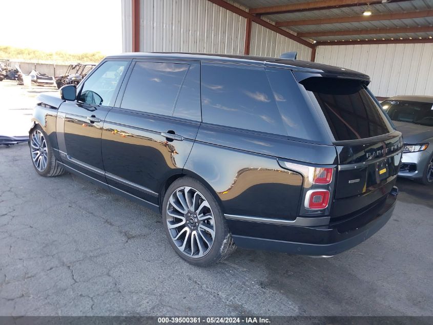 2019 Land Rover Range Rover 5.0L V8 Supercharged Autobiography VIN: SALGV5RE4KA558807 Lot: 39500361