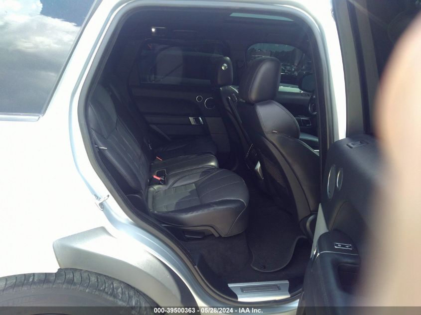 2016 Land Rover Range Rover Sport 3.0L V6 Supercharged Hse VIN: SALWS2VF6GA575259 Lot: 39500363