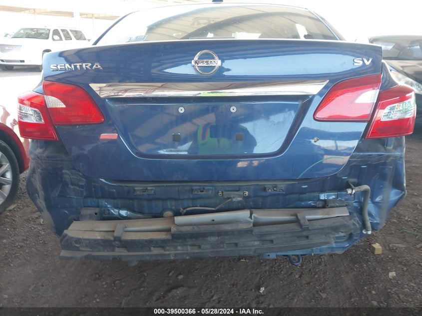 2018 Nissan Sentra Sv VIN: 3N1AB7AP1JL643483 Lot: 39500366