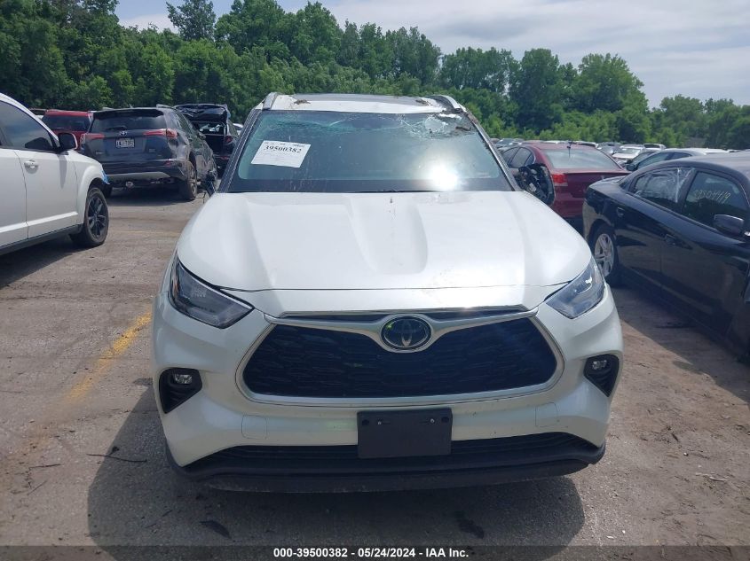 2020 Toyota Highlander Xle VIN: 5TDHZRBH3LS053101 Lot: 39500382