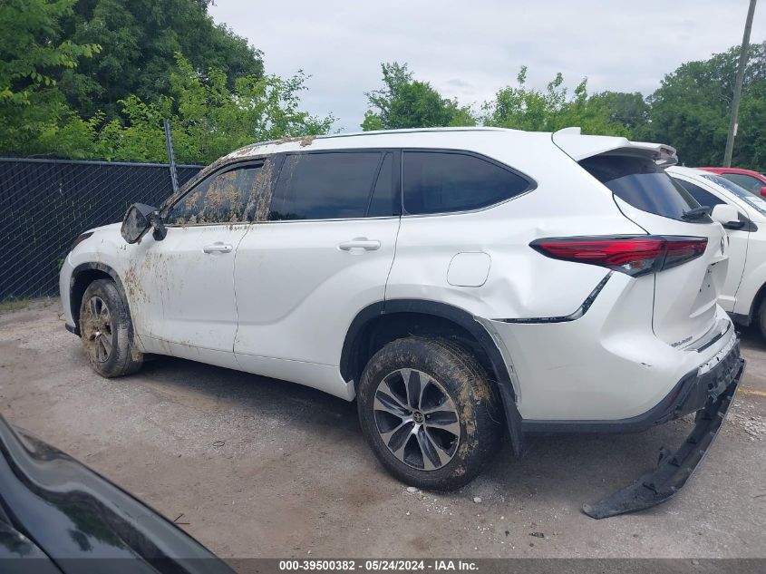 2020 Toyota Highlander Xle VIN: 5TDHZRBH3LS053101 Lot: 39500382