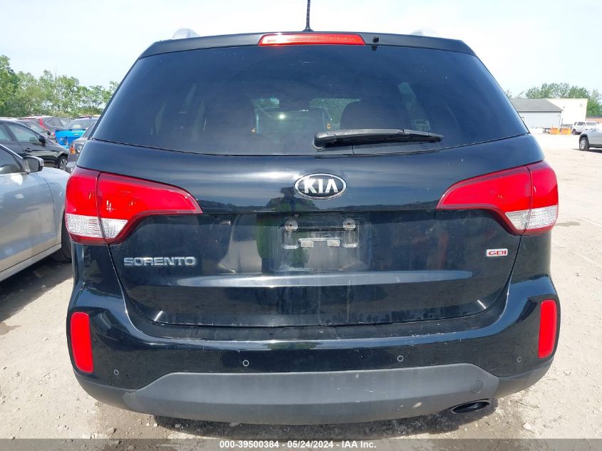 2015 Kia Sorento Lx VIN: 5XYKTDA66FG652246 Lot: 39500384