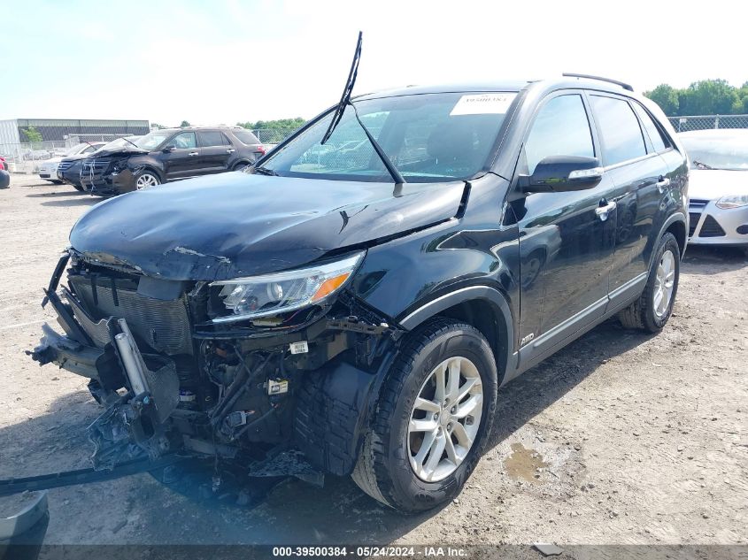 2015 Kia Sorento Lx VIN: 5XYKTDA66FG652246 Lot: 39500384