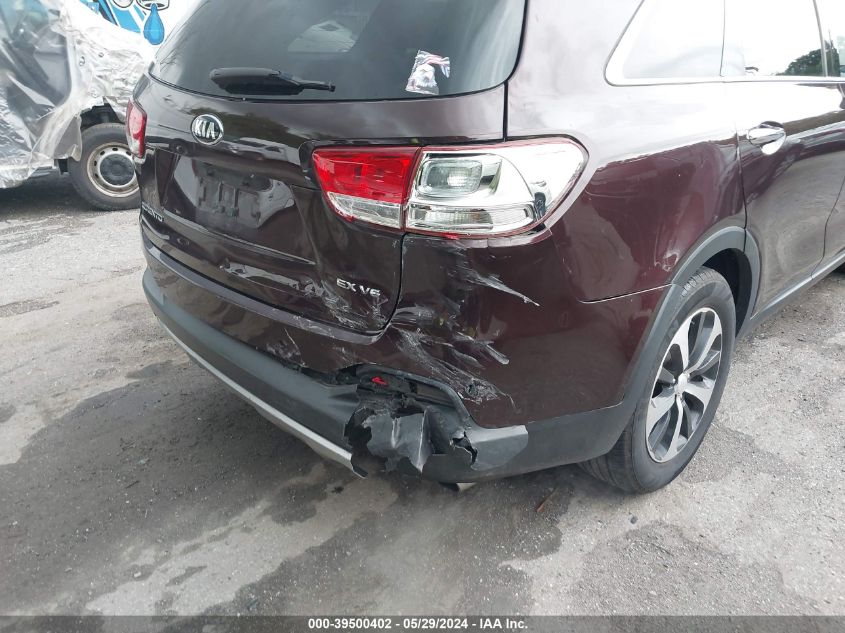 2016 KIA SORENTO 3.3L EX - 5XYPH4A55GG045609