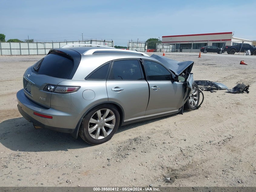 2006 Infiniti Fx35 VIN: JNRAS08U56X104683 Lot: 39500412