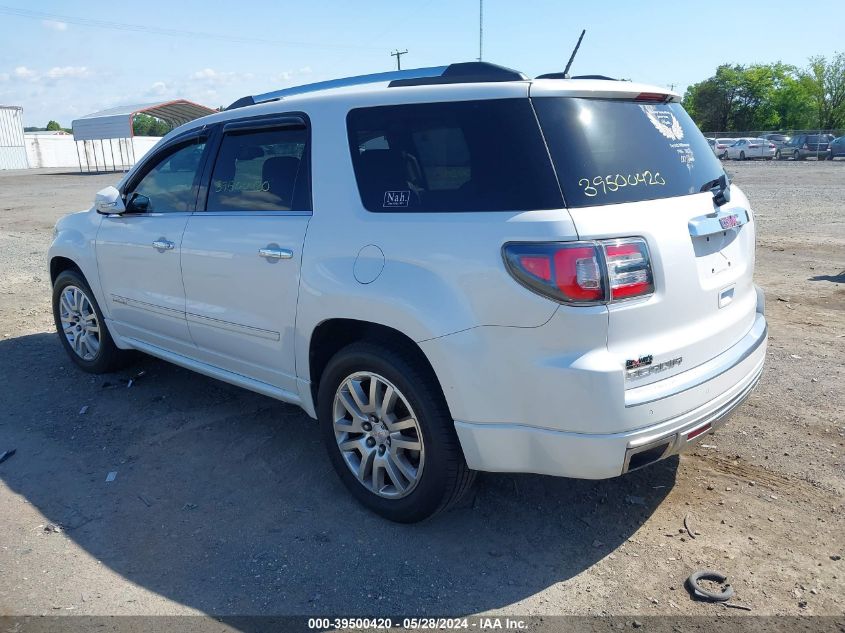 2016 GMC Acadia Denali VIN: 1GKKVTKD6GJ160694 Lot: 39500420