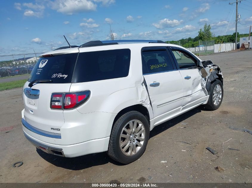 2016 GMC Acadia Denali VIN: 1GKKVTKD6GJ160694 Lot: 39500420