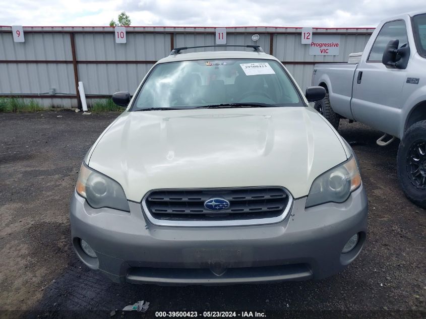 2005 Subaru Outback 2.5I VIN: 4S4BP61C157382016 Lot: 39500423