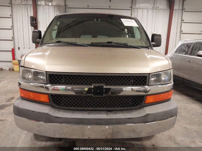 2009 Chevrolet Express 1500 Ls VIN: 1GNFH154491167237 Lot: 39500432