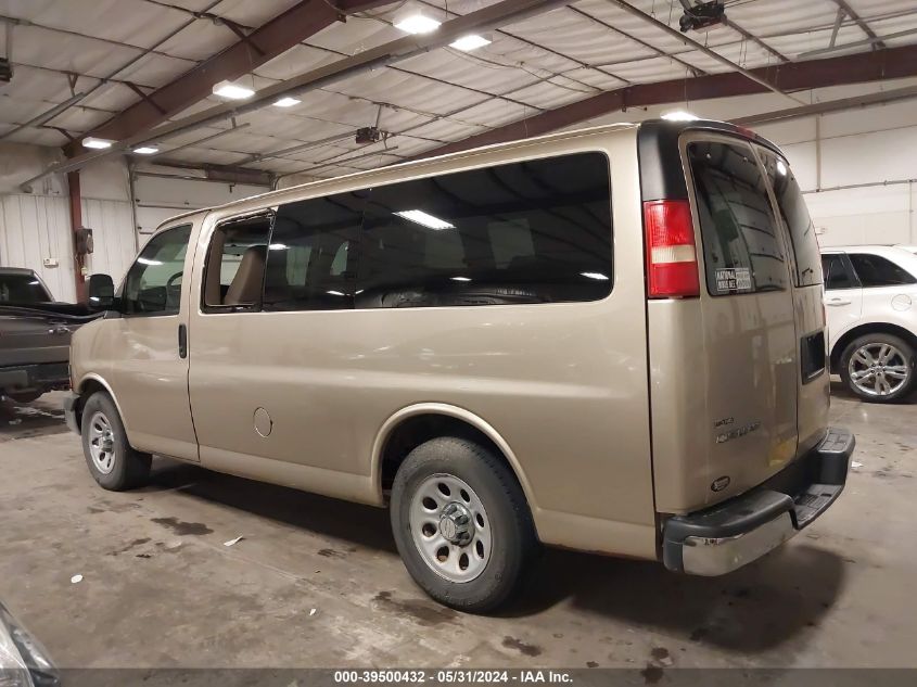 2009 Chevrolet Express 1500 Ls VIN: 1GNFH154491167237 Lot: 39500432