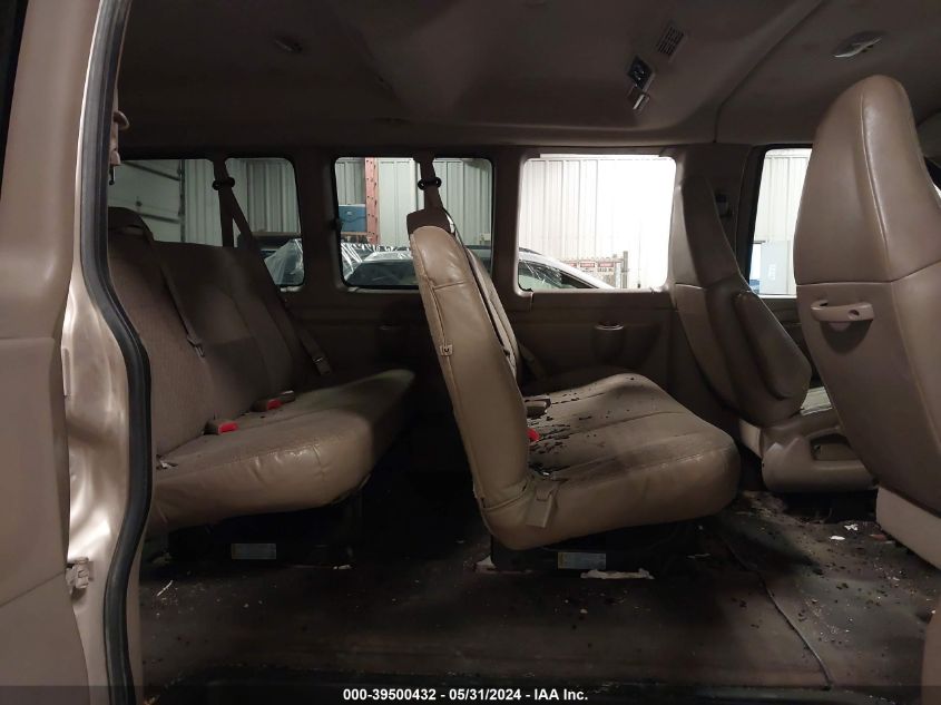 2009 Chevrolet Express 1500 Ls VIN: 1GNFH154491167237 Lot: 39500432