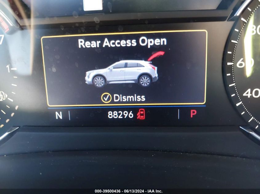 2019 Cadillac Xt4 Sport VIN: 1GYFZER47KF121623 Lot: 39500436