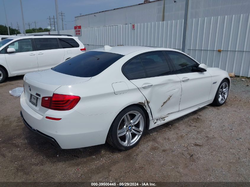 2015 BMW 535I VIN: WBA5B1C52FD917873 Lot: 39500445