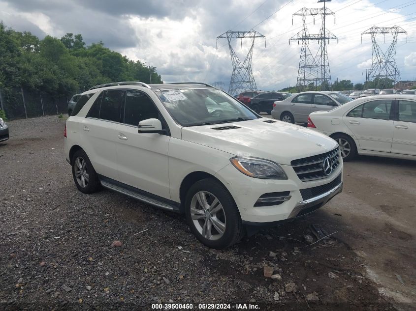 2013 Mercedes-Benz Ml 350 4Matic VIN: 4JGDA5HB4DA165479 Lot: 39500450