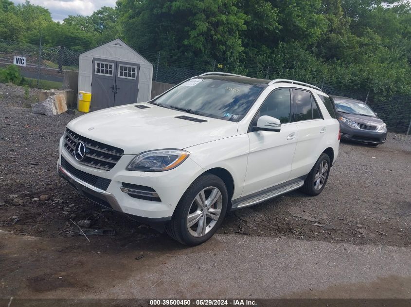 2013 Mercedes-Benz Ml 350 4Matic VIN: 4JGDA5HB4DA165479 Lot: 39500450