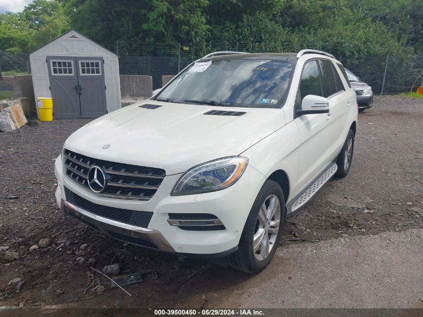 2013 Mercedes-Benz Ml 350 4Matic VIN: 4JGDA5HB4DA165479 Lot: 39500450