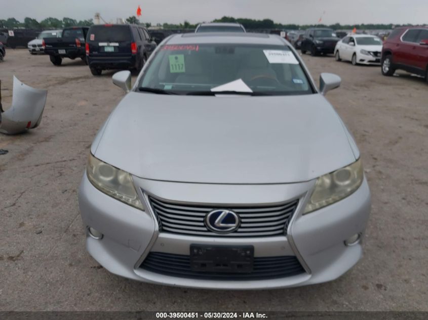 2013 Lexus Es 300H 300H VIN: JTHBW1GG9D2036679 Lot: 39500451