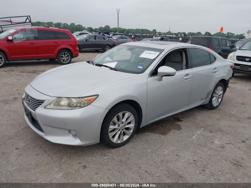 2013 Lexus Es 300H 300H VIN: JTHBW1GG9D2036679 Lot: 39500451