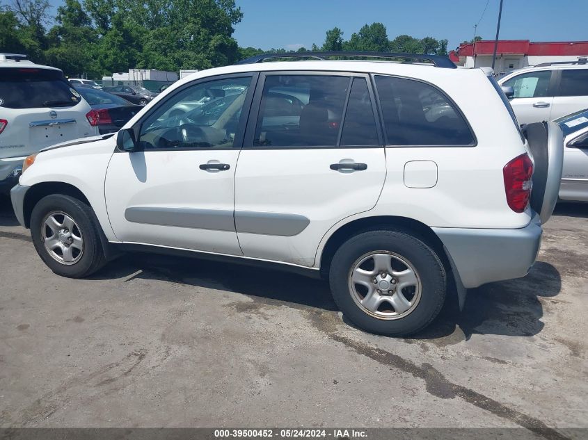 2004 Toyota Rav4 VIN: JTEHD20V340001563 Lot: 39500452