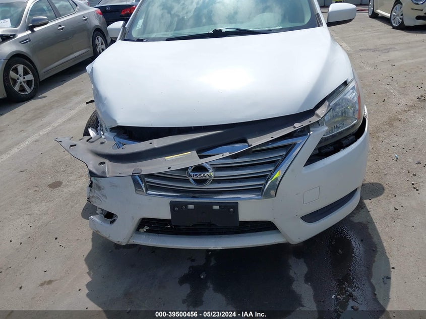 2014 Nissan Sentra Fe+ S/Fe+ Sv/S/Sl/Sr/Sv VIN: 3N1AB7AP4EY260307 Lot: 39500456