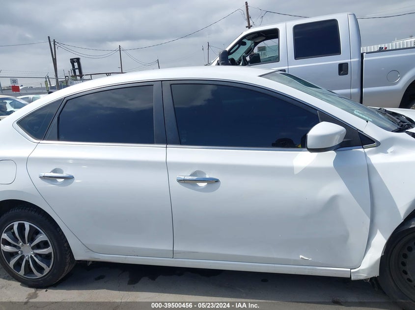 2014 Nissan Sentra Fe+ S/Fe+ Sv/S/Sl/Sr/Sv VIN: 3N1AB7AP4EY260307 Lot: 39500456