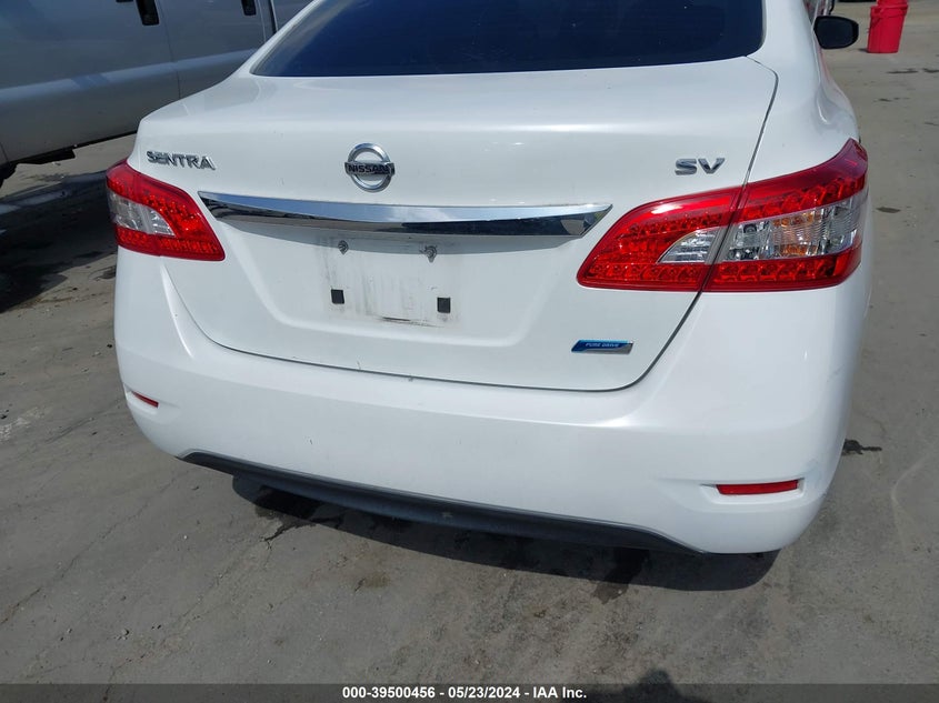 2014 Nissan Sentra Fe+ S/Fe+ Sv/S/Sl/Sr/Sv VIN: 3N1AB7AP4EY260307 Lot: 39500456