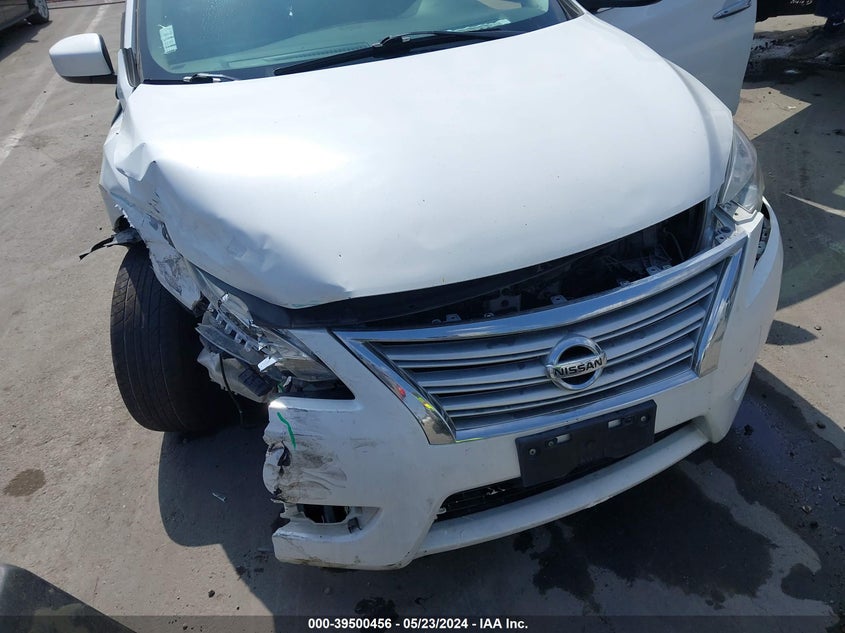 2014 Nissan Sentra Fe+ S/Fe+ Sv/S/Sl/Sr/Sv VIN: 3N1AB7AP4EY260307 Lot: 39500456