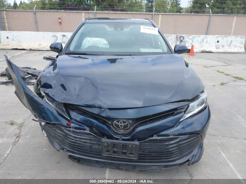 2020 Toyota Camry Le VIN: 4T1C11AK1LU880022 Lot: 39500462