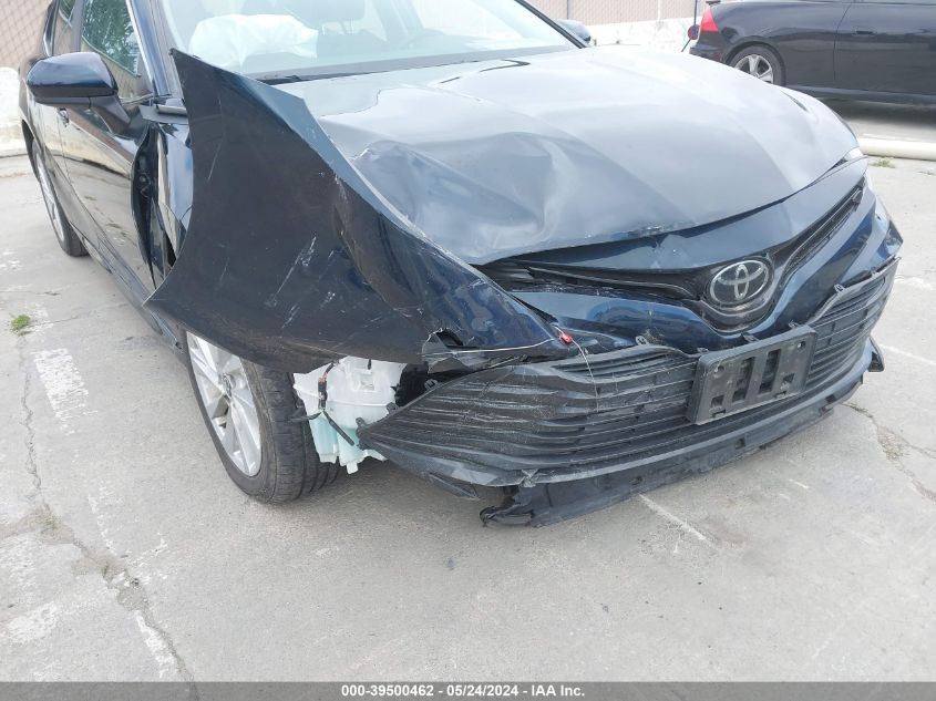 2020 Toyota Camry Le VIN: 4T1C11AK1LU880022 Lot: 39500462