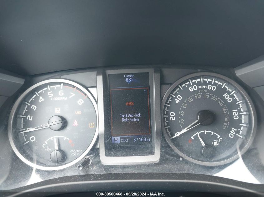 2017 Toyota Tacoma Trd Sport VIN: 5TFAZ5CN7HX052498 Lot: 39500468