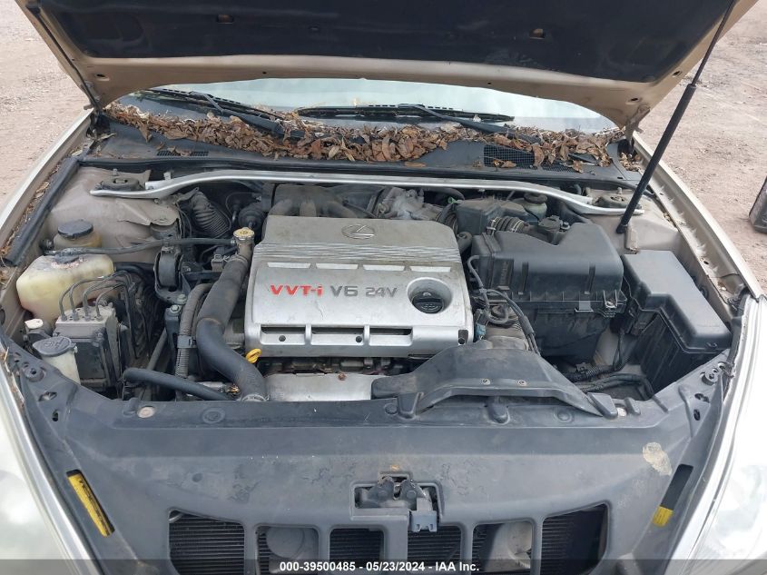 2003 Lexus Es 300 VIN: JT8BF30G630098072 Lot: 39500485