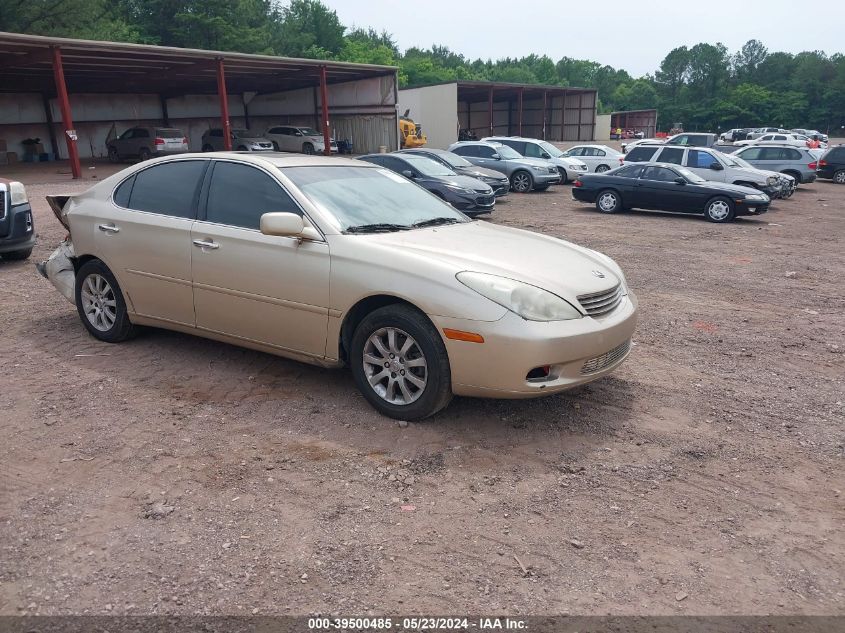 2003 Lexus Es 300 VIN: JT8BF30G630098072 Lot: 39500485