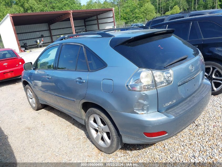 2007 Lexus Rx 350 VIN: 2T2GK31U87C004739 Lot: 39500499