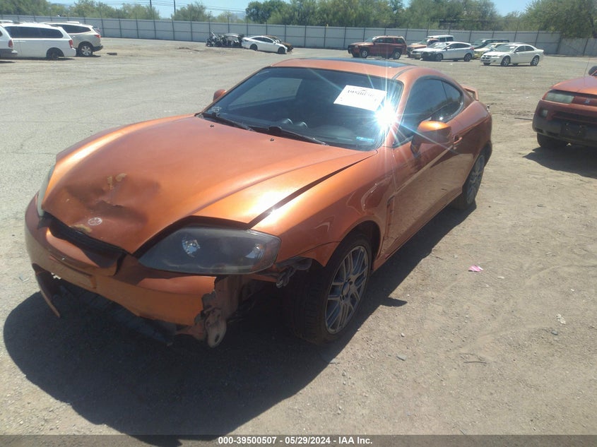 2006 Hyundai Tiburon Gt/Gt Limited/Se VIN: KMHHN65F26U210455 Lot: 39500507