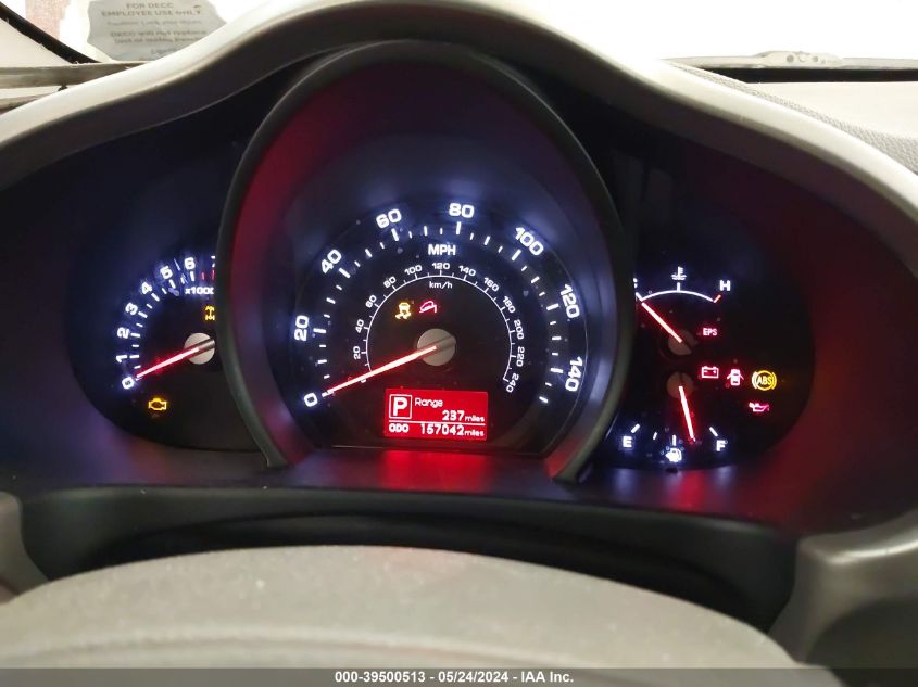 2011 Kia Sportage Lx VIN: KNDPBCA26B7062748 Lot: 39500513