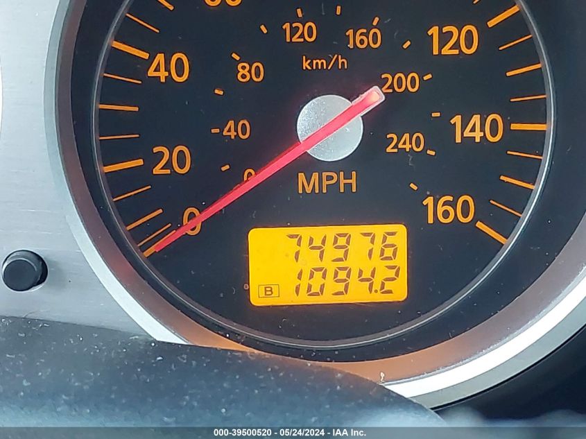 2006 Nissan 350Z Grand Touring VIN: JN1AZ34E46M380451 Lot: 39500520