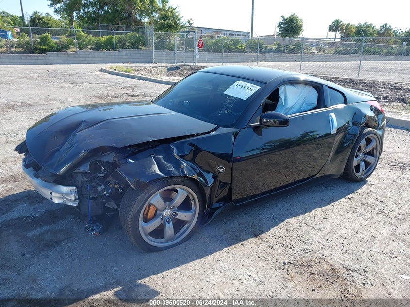 2006 Nissan 350Z Grand Touring VIN: JN1AZ34E46M380451 Lot: 39500520