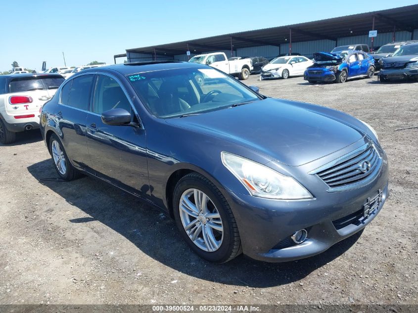 2011 Infiniti G37 Journey VIN: JN1CV6AP8BM509880 Lot: 39500524