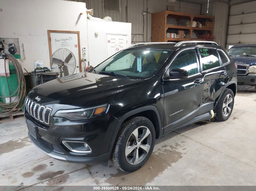 2019 Jeep Cherokee Limited 4X4 VIN: 1C4PJMDN6KD131891 Lot: 39500529