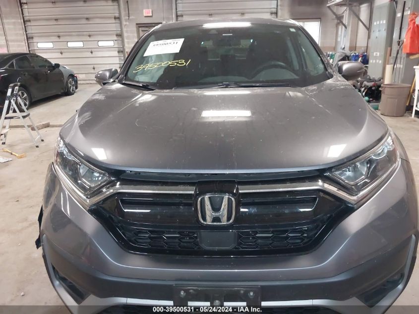 2021 Honda Cr-V Awd Ex VIN: 5J6RW2H52ML018967 Lot: 39500531
