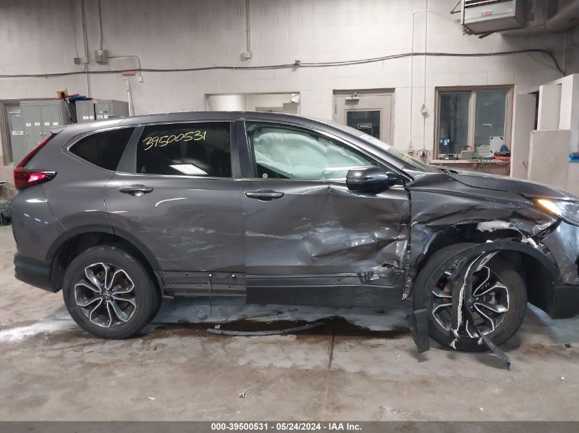 2021 Honda Cr-V Awd Ex VIN: 5J6RW2H52ML018967 Lot: 39500531