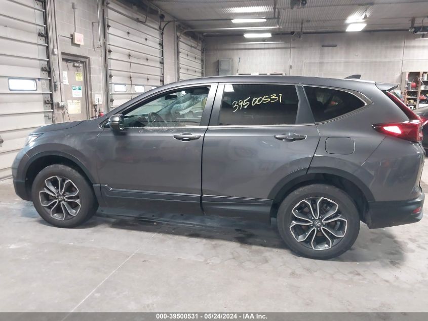 2021 Honda Cr-V Awd Ex VIN: 5J6RW2H52ML018967 Lot: 39500531