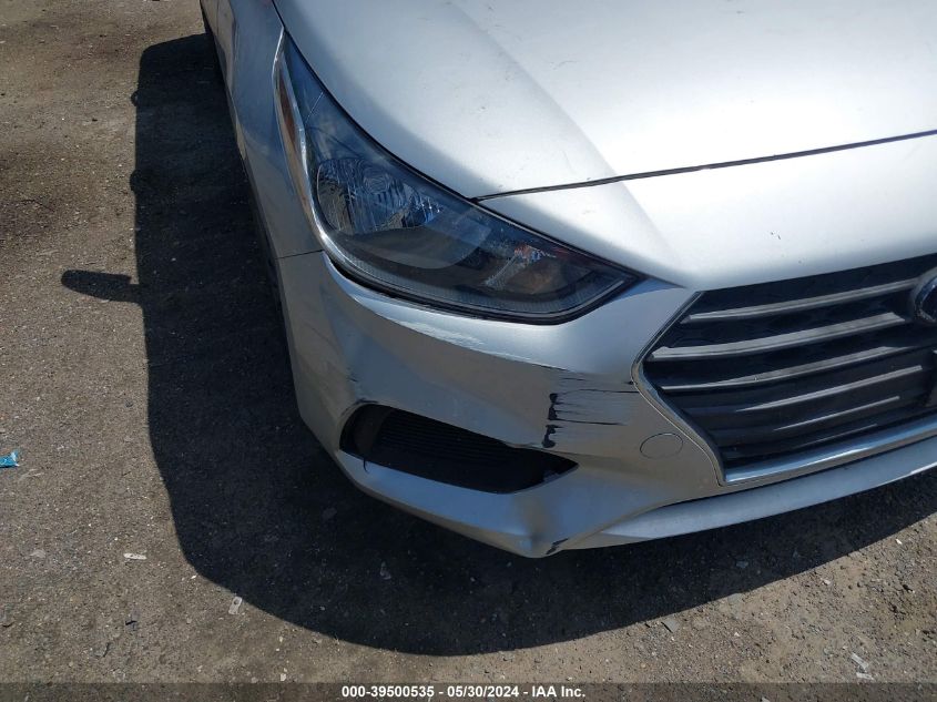 2018 Hyundai Accent Se VIN: 3KPC24A31JE023383 Lot: 39500535